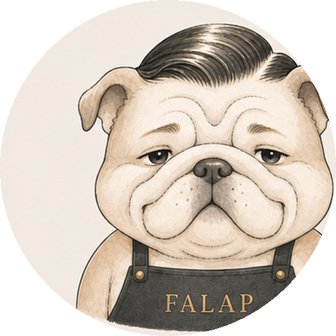 FALAPの看板犬ファラブル