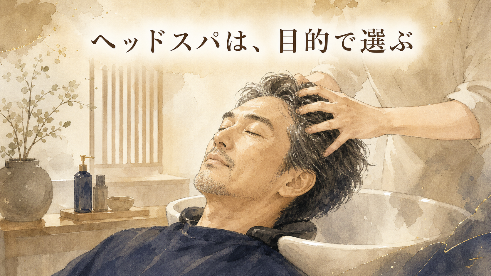 「ヘッドスパって種類が多すぎて、何選べばいいかわからない」——目的で決めれば迷わなくなります